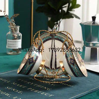 Coffee Tea & Hot Chocolate - Luksusowy zestaw do kawy z porcelany