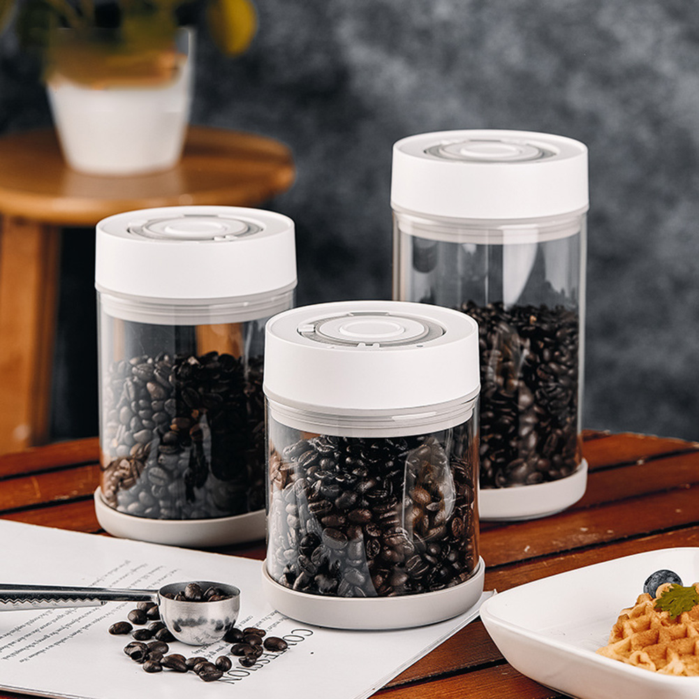 Coffee Tea Organizer - Słoik na kawę ze szkła odpornego