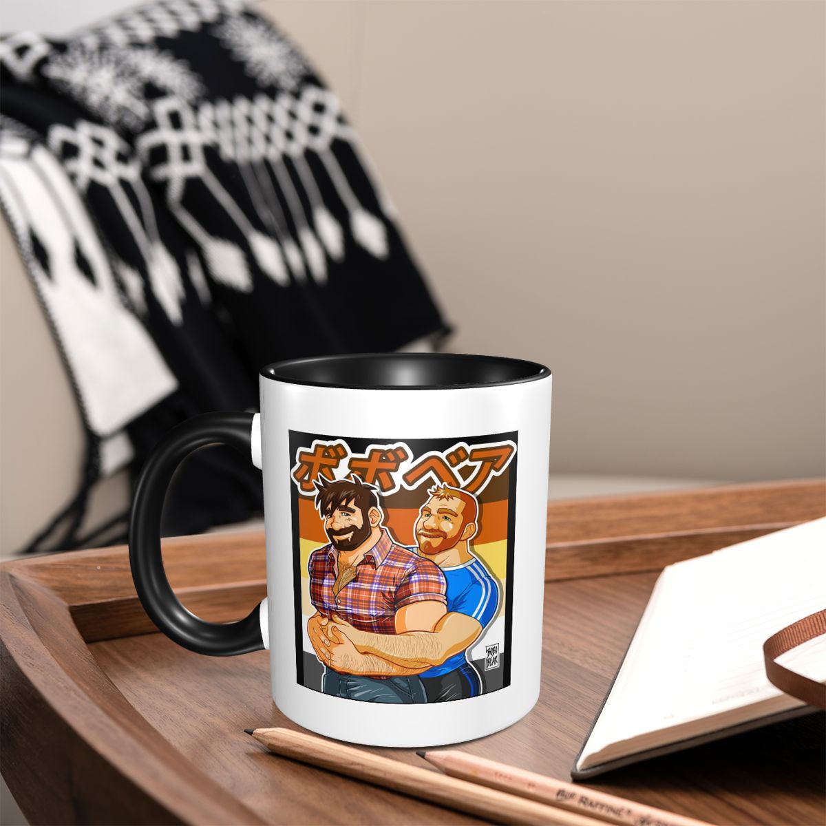Coffee Tea Like - Kubek Ceramiczny Gay Pride Adam i