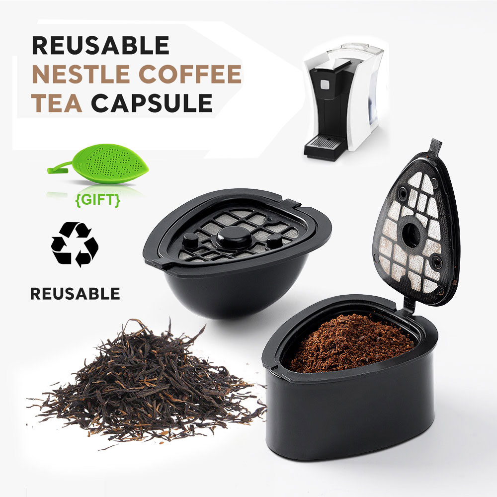 Coffee Tea Machine For Home - Herbata w kapsułkach Nestle wielokrotnego użytku