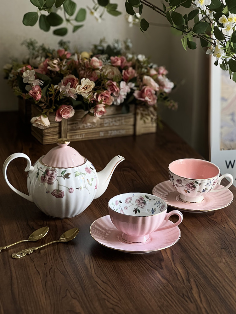 Coffee Tea Gift Set - Zestaw filiżanek do kawy w prostym