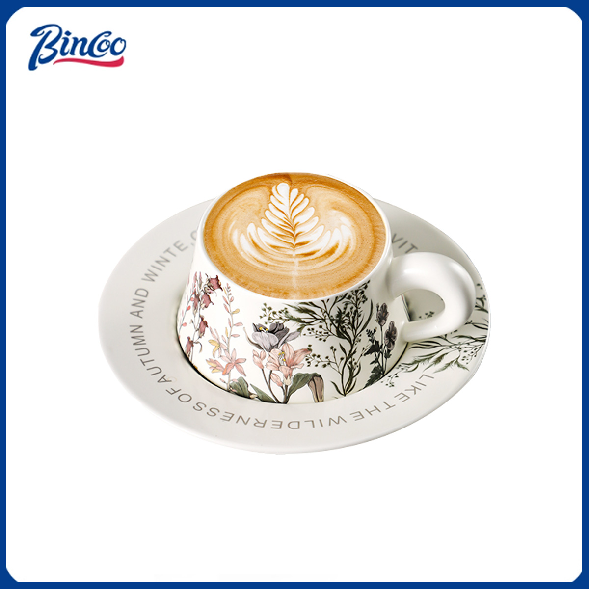 Coffee Tea Latte - BINCOO 260ml Ceramiczny Kubek do Kawy