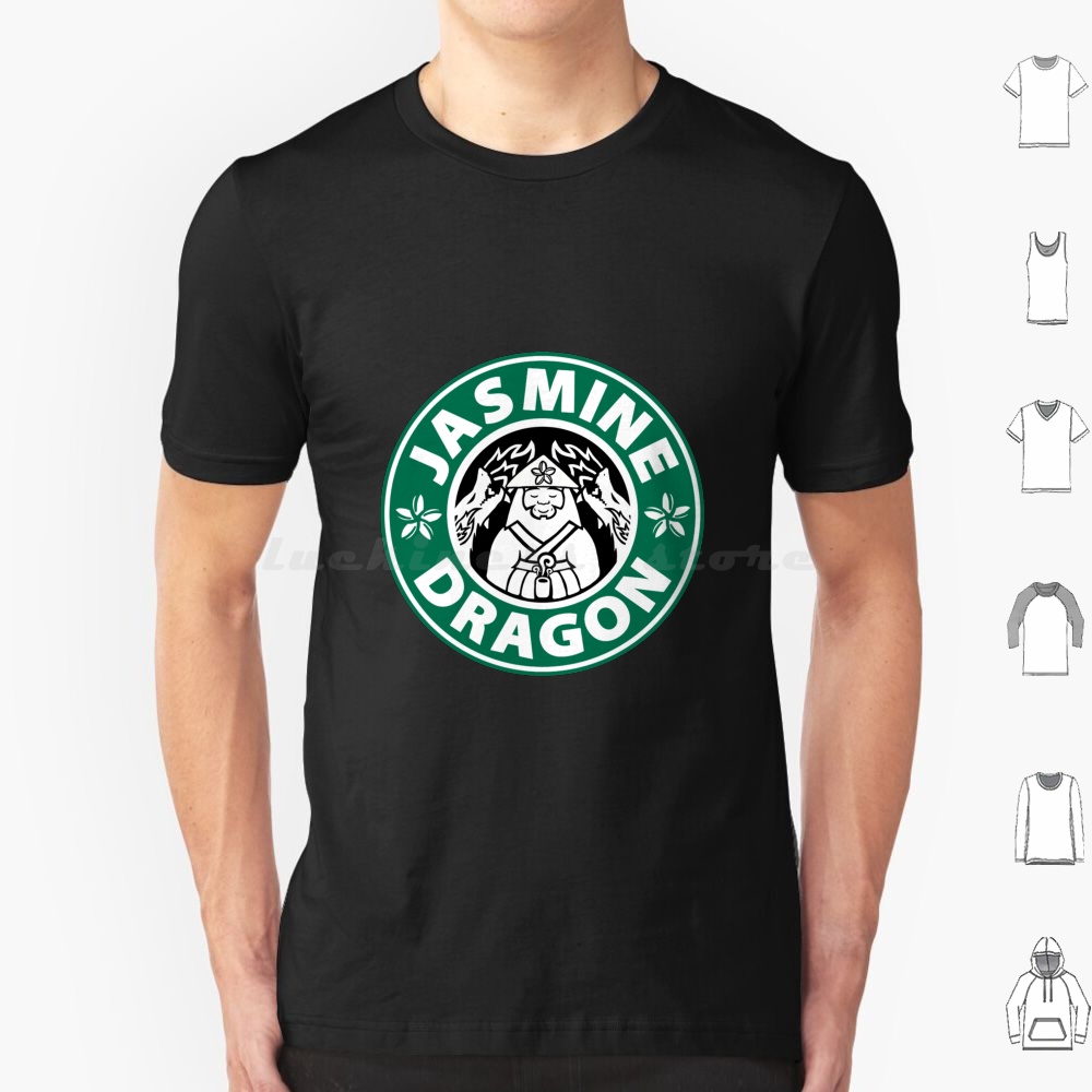 Coffee Jasmine Tea - Koszulka Jasmine Dragon Tea Shop 6XL
