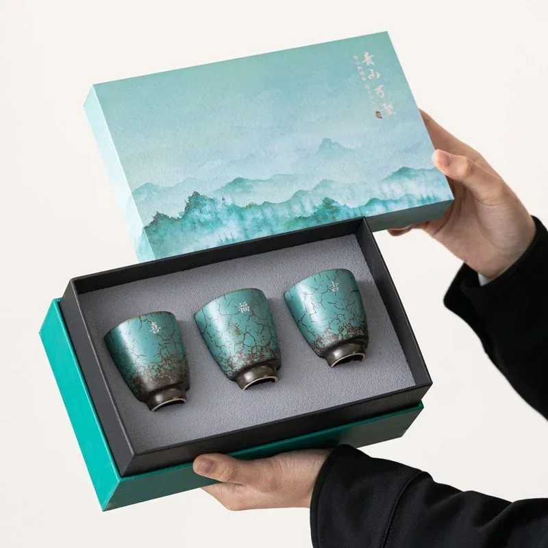 Coffee Tea Gift Set - Pudełko upominkowe, filiżanki do espresso, japońska