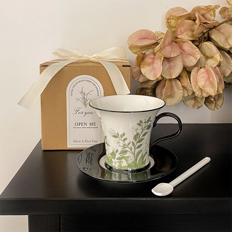 Coffee Jasmine Tea - Kubek American Retro Jasmine Delikatny prezent