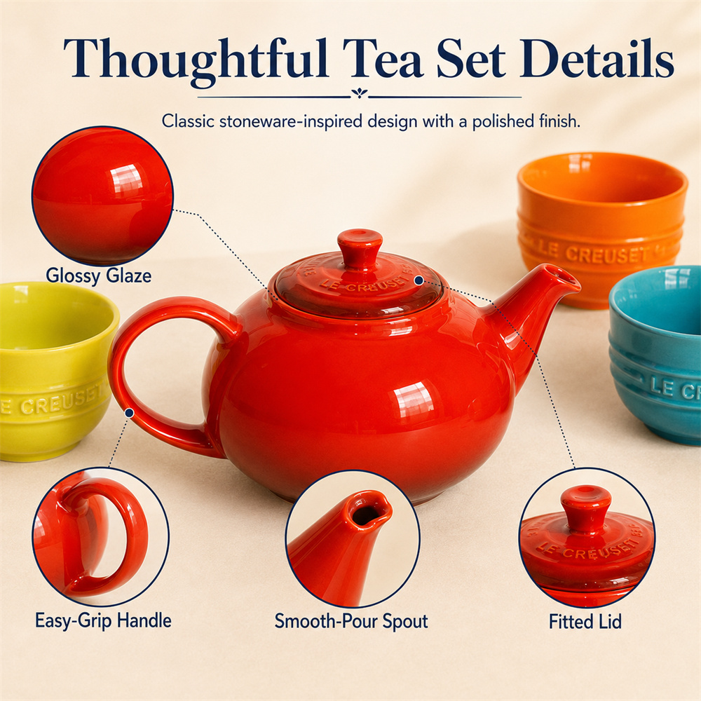 5-częściowy zestaw Le Creuset: – Coffee Tea Organizer recenzja i cena