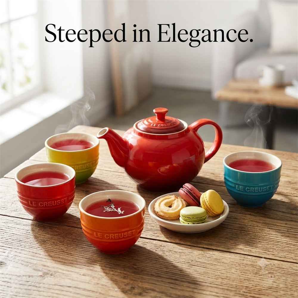 5-częściowy zestaw Le Creuset: – Coffee Tea Organizer recenzja i cena