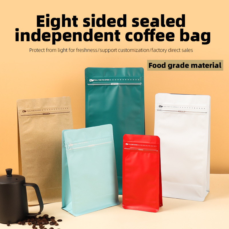 Aluminiowe torebki stojące z f – Coffee Tea & Hot Chocolate recenzja i cena