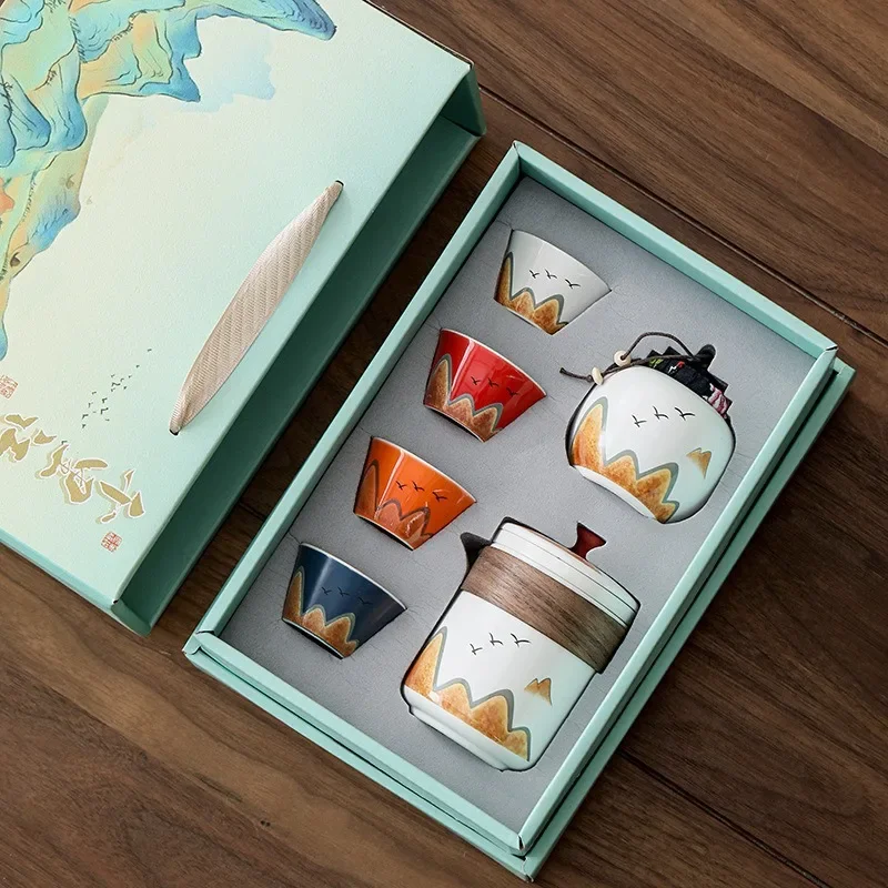 Pudełko upominkowe, ceramiczny – Coffee Tea Gift Set recenzja i cena