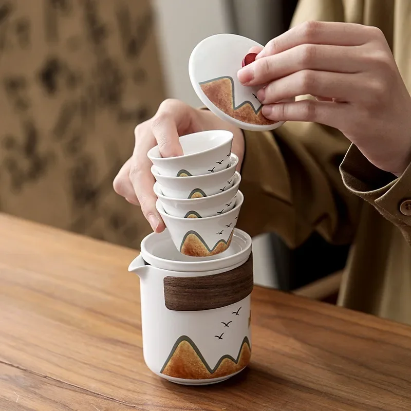 Pudełko upominkowe, ceramiczny – Coffee Tea Gift Set recenzja i cena