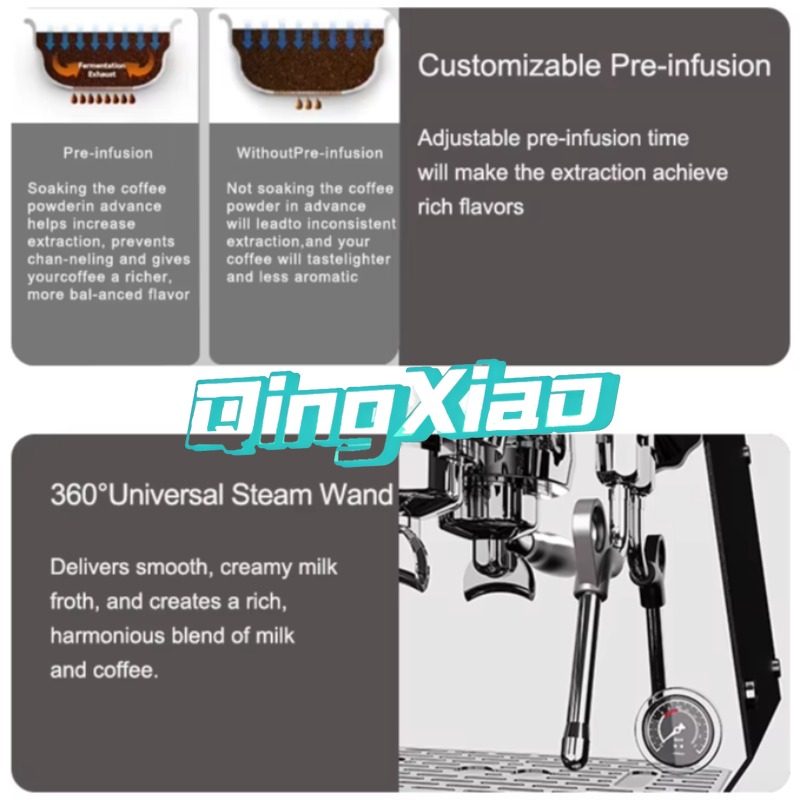 Profesjonalny półautomatyczny  – Coffee Tea Machine For Home recenzja i cena
