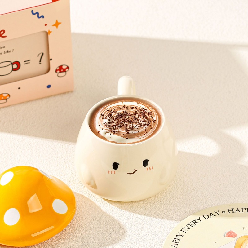 Kubek ceramiczny w kształcie g – Coffee Tea Latte recenzja i cena