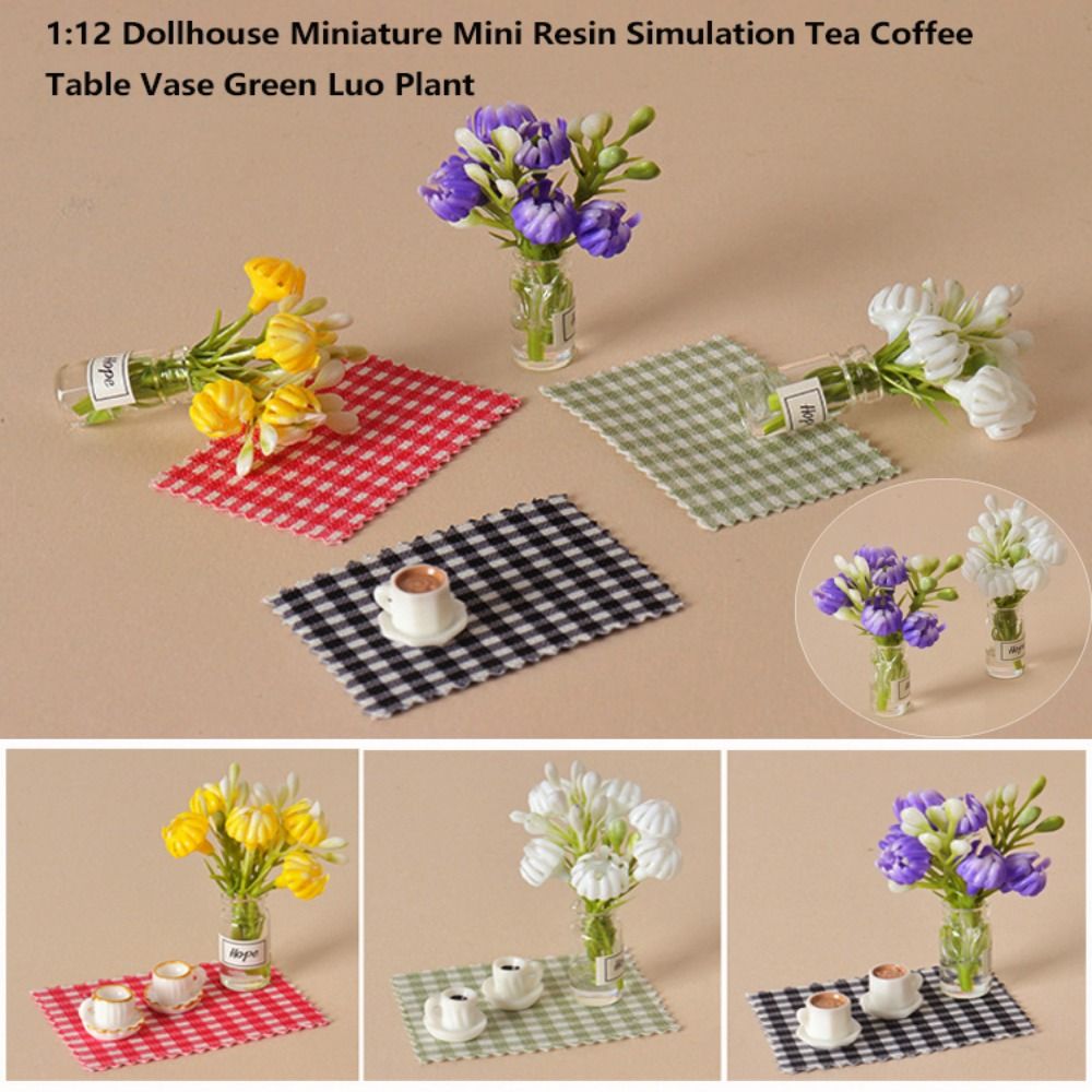 1:12 1:12 Miniaturowy domek dl – Coffee Tea For Plants recenzja i cena
