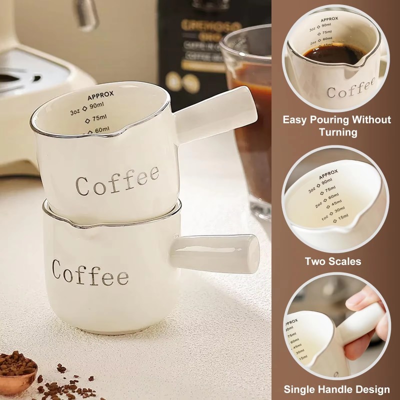 Mini ceramiczny kubek do kawy  – Coffee Tea Latte recenzja i cena