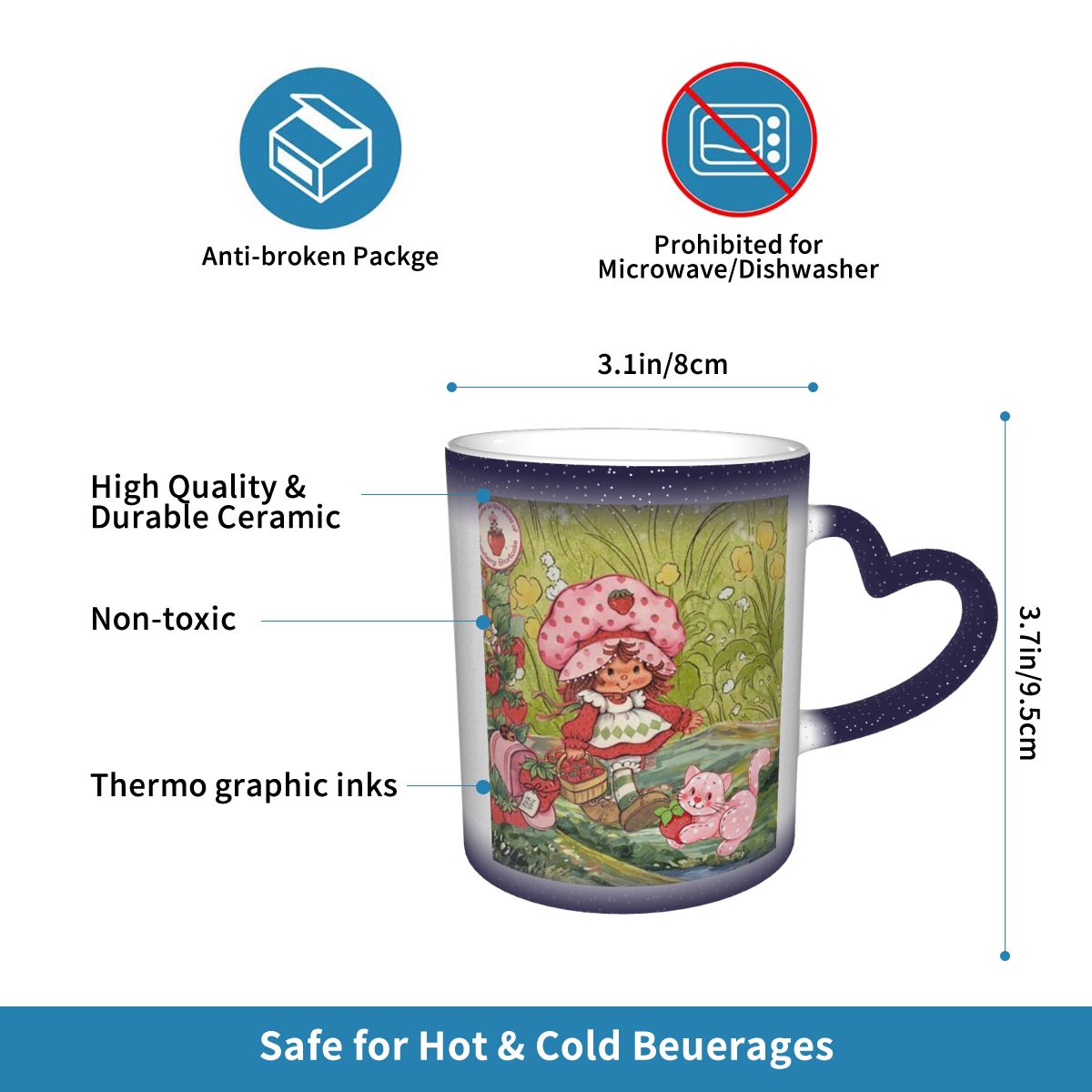 Kubek Like Strawberry Shortcak – Coffee Tea Like recenzja i cena