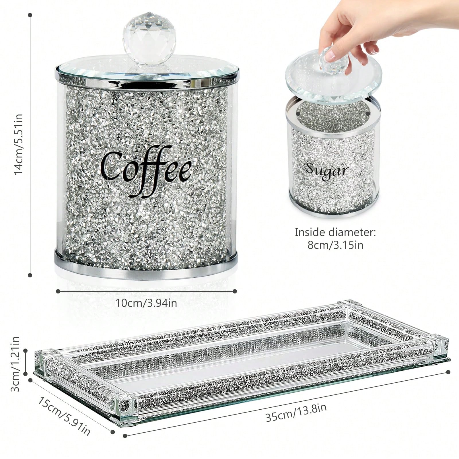 Zestaw Pojemników na Kawę, Cuk – Coffee Tea Jars recenzja i cena