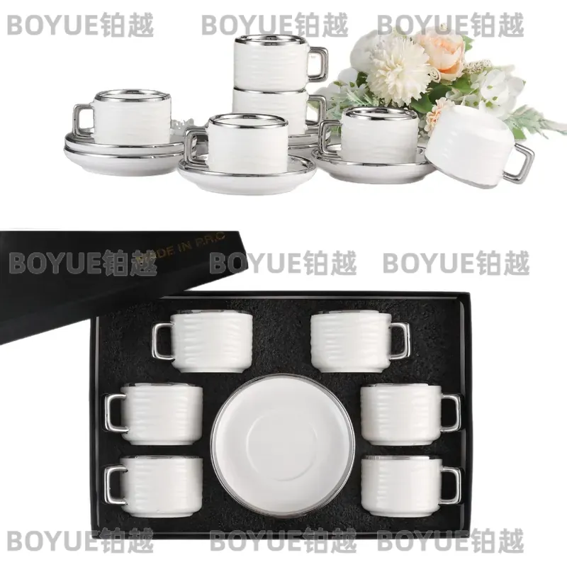 Luksusowy ceramiczny zestaw fi – Coffee Tea Gift Set recenzja i cena