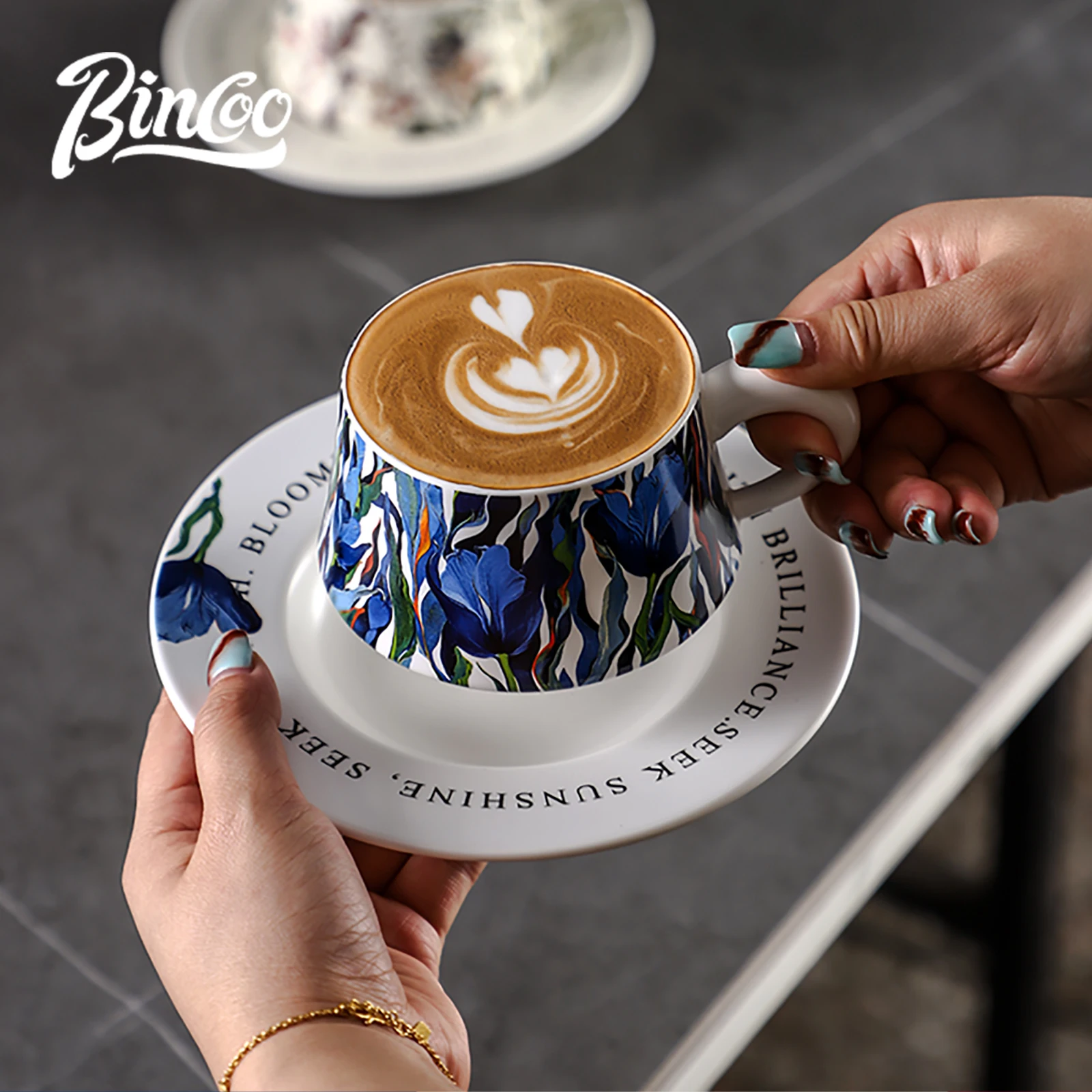 BINCOO 260ml Ceramiczny Kubek  – Coffee Tea Latte recenzja i cena