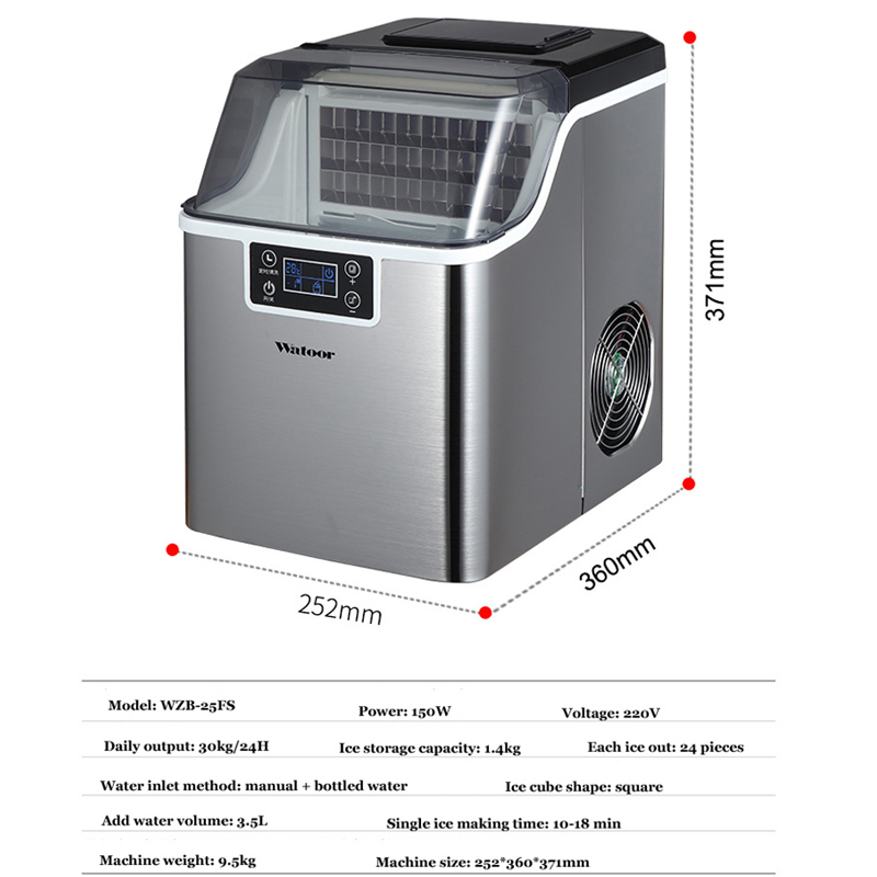 Automat do lodu, komercyjna ma – Coffee Tea Machine For Home recenzja i cena