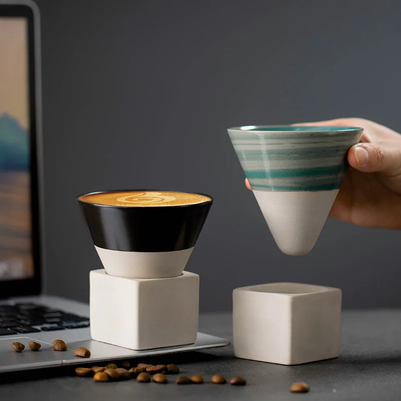 1 szt. Retro Japoński Trójkątn – Coffee Tea Latte recenzja i cena