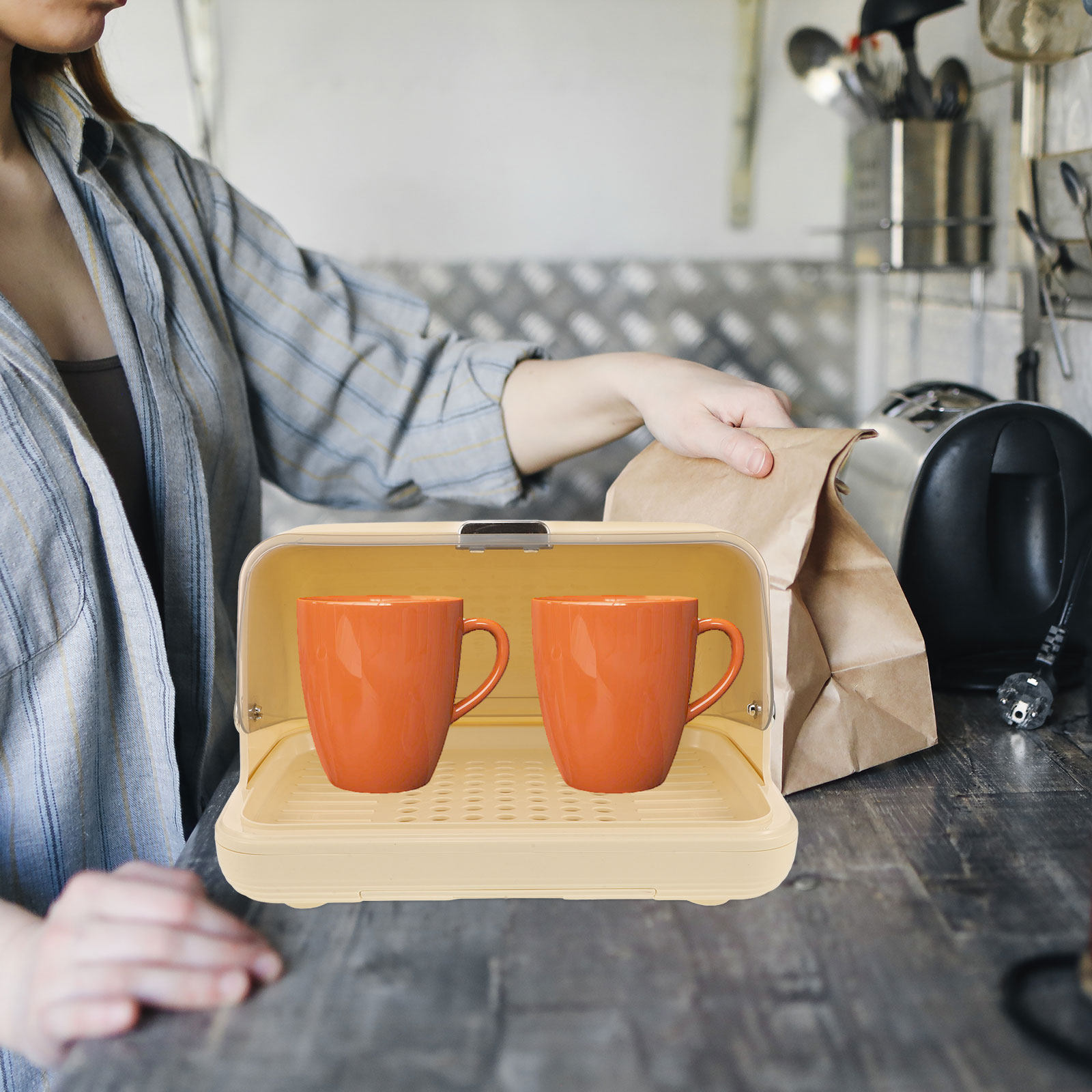 Pudełko do przechowywania kubk – Coffee Tea Organizer recenzja i cena