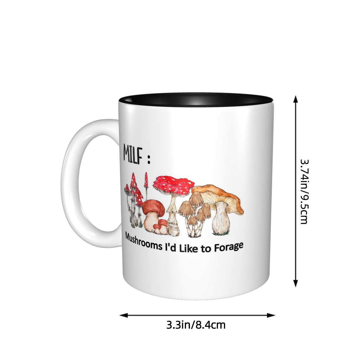 Kubek z grzybami MILF, który b – Coffee Tea Like recenzja i cena