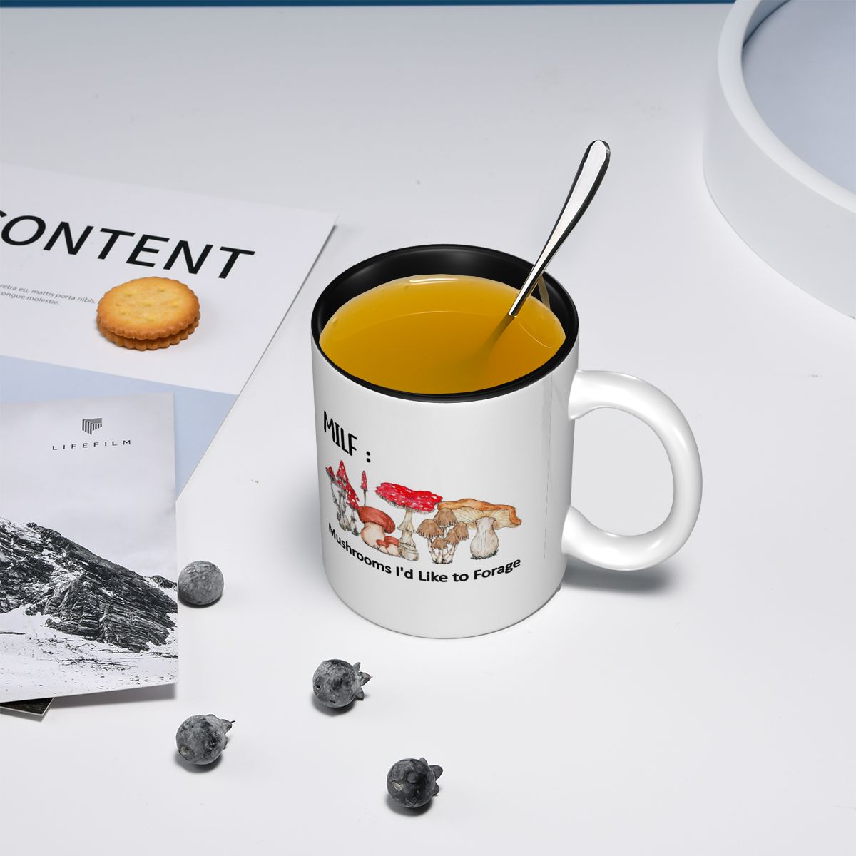 Kubek z grzybami MILF, który b – Coffee Tea Like recenzja i cena